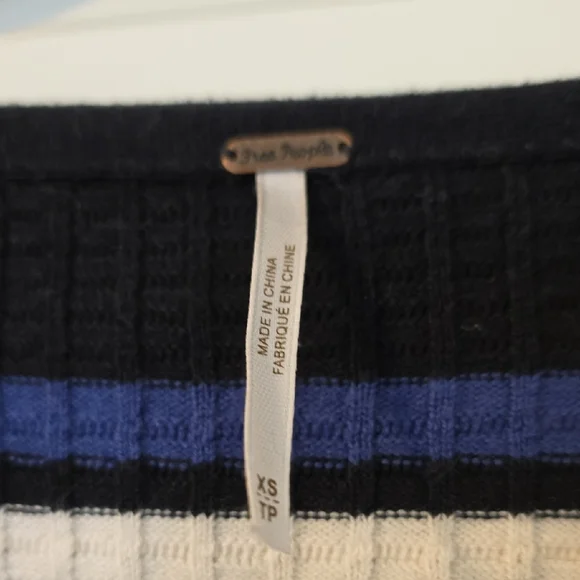 Free People Multicolor Striped Knit Dress. Size XS - Picture 6 of 15